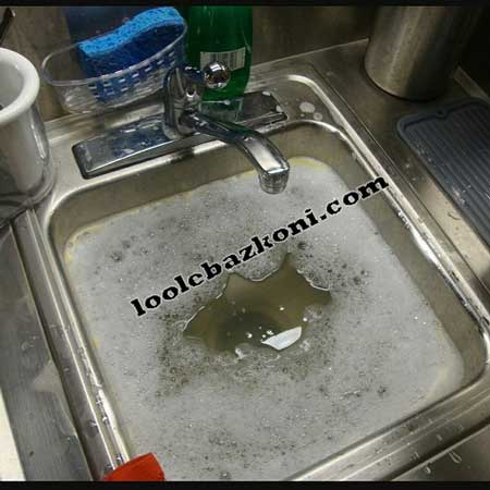 ی سینک ظرفشویی، علت گرفتن لوله زیر سینک ، گگرفتگی روشویی لوله بازکنی منطقه 17 تهران