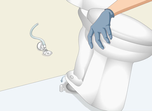 خارج کردن اجسام از توالت با برداشتن توالت فرنگی و یک روش تضمینی 09101702050